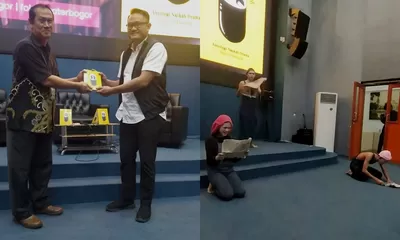 Rayakan Hari Teater Sedunia, Seniman Teater Kota Bogor Luncurkan Buku Antologi Naskah Drama
