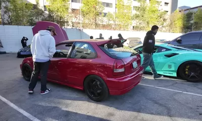 Komunitas Otomotif Indonesia Ramaikan Car Meet Up di Los Angeles