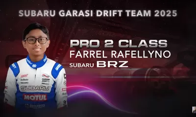 Farel Ravelino Resmi Bergabung dengan Subaru Garasi Drift Team untuk Musim 2025