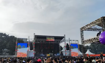 Keramaian Acara Soundfest Xperience Kemarin Menjadi Acara yang  Menutup Tahun 2024