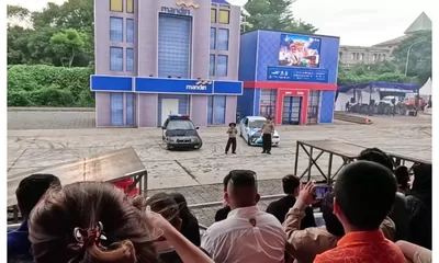 Indonesia International Stuntman Show Resmi Dibuka di TMII