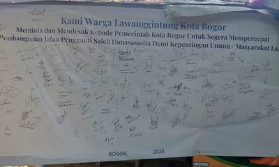 Akses Terputus, Warga Bogor Selatan Minta Pemkot Segera Bangun Jalan Pengganti