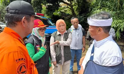 Pemprov Jabar Beri Bantuan Logistik untuk Warga Terdampak Longsor di Arjasari,Pastikan Penanganan Berjalan Cepat