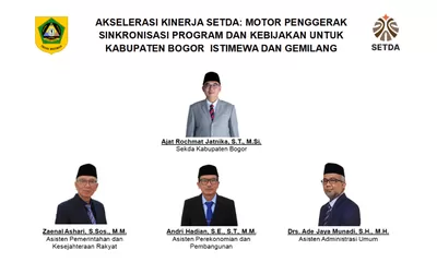 Publikasi Kinerja: Setda Kabupaten Bogor Perkuat Sinkronisasi Lintas Perangkat Daerah Demi Wujudkan Bogor Istimewa