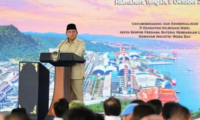 Prabowo Tegaskan Hilirisasi Berlanjut, Ekspor Baterai Kendaraan Listrik Jadi Bukti