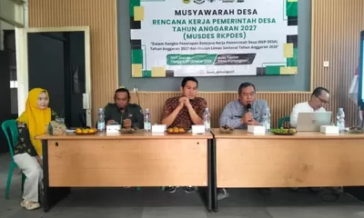Musdes Gunungsari Bahas Arah Pembangunan Desa Tahun 2027