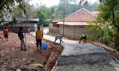 Pemdes Singajaya Manfaatkan Bankeu 2026 untuk Peningkatan Jalan Kampung Rawa Gede