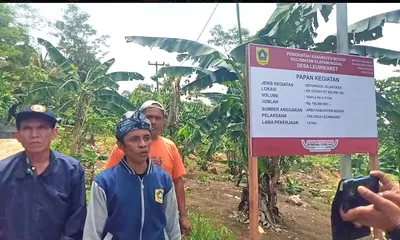 Anggaran Rp160 Juta, Betonisasi Jalan Desa Leuwikaret Diharapkan Lancarkan Mobilitas Warga