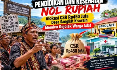 Masyarakat Adat Tanimbar Protes Alokasi CSR Sangliat Krawain, Minta Anggaran Ditinjau