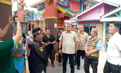 Kunjungi Kelenteng Bersejarah di Cileungsi, Rudy Susmanto Tekankan Pelestarian Budaya