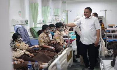 103 Siswa SMPN 2 Cisarua Terindikasi Keracunan, Sampel Makanan Diuji di Labkesda