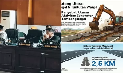 Ekskavator Tambang Rusak Jalan Moutong, Wakil Rakyat Desak Pemda Bertindak