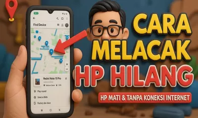 HP Hilang? Jangan Panik! Ini Cara Melacak Android dan iPhone Meski Mati Total
