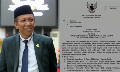 Waket Sayutin Budianto Ingatkan ASN Parimo, Edaran Mendagri Hanya Atur WFO dan WFH - Bukan WFA