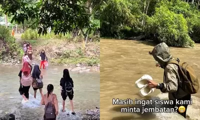 Tak Lagi Berenang ke Sekolah, Jembatan Siswa SD Bainaa Barat Mulai Dibangun TNI
