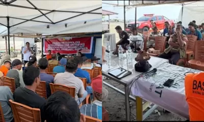 BPBD Parigi Moutong Bekali Nelayan Bantaya Teknik SAR dan Pantau Cuaca BMKG