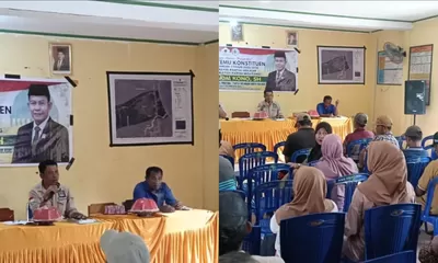 Legislator Mustakim Kono Pasang Badan Hadang Penggusuran Warga Demi Smelter
