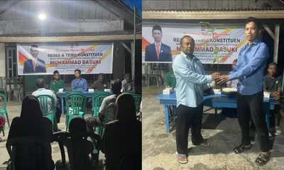 Bukan Sekadar Janji, Anleg Muhammad Basuki Salurkan Bantuan Tunai dan Bibit di Masa Reses