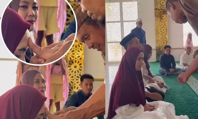 Luka di Balik Senyum, Kisah Istri Pertama yang Mendampingi Akad Poligami