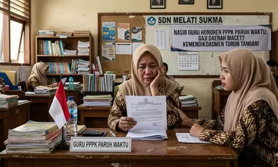 Pemda Angkat Tangan Bayar Gaji Guru PPPK Paruh Waktu