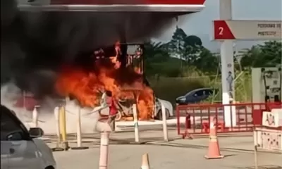 Mobil Meledak dan Terbakar di SPBU Bahodopi Morowali Warga Panik Berlarian