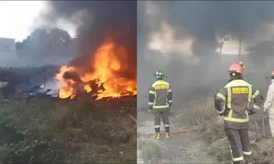 Diduga Sengaja Bakar Ban Bekas di Lahan Kosong, Warga Tatanga Palu Sempat Mengira Kebakaran Besar