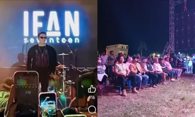 Konser Perdana Ifan Seventeen Hipnotis Majene, Bupati dan Forkopimda Ikut Larut dalam Lirik Lagu