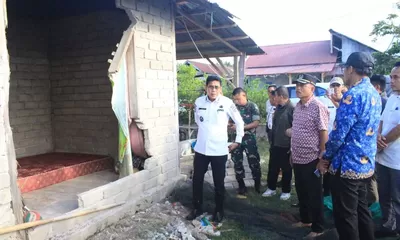 Gempa M6,7 Guncang Parigi Moutong, Bupati Erwin Burase Kucurkan Dana Darurat