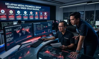 Delapan Media Promedia Group Diserang DDoS 160 Juta Request, Diduga Terkait Berita Korupsi