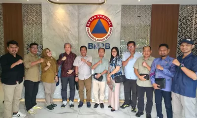 Anggota DPRD Parigi Moutong Lintas Komisi Sambangi BNPB RI, Desak Percepatan Bantuan Gempa M6,7 dan Banjir
