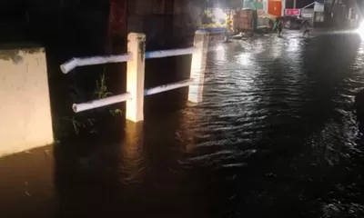 Banjir Rendam Rumah Warga di Kelurahan Bantaya Parigi Moutong Malam Ini