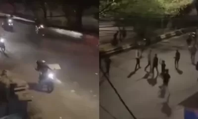Bentrokan Kelompok Bermotor dan Warga di Makassar Hari Ini, Satu Sepeda Motor Hangus Menjadi Sasaran Amuk Massa