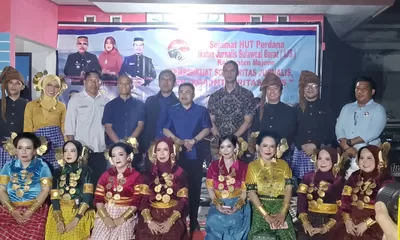 HUT Ke-1 DPW IJS Majene, Bupati Achmad Syukri Jadikan Mitra Strategis Pembangunan