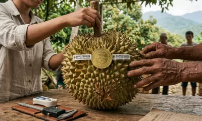 Rahasia Kelezatan Durian Parigi Moutong Pendampingan Indikasi Geografis Bappelitbangda