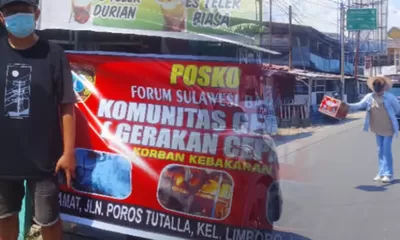 Forum Sulbar Komunitas Gercep Galang Bantuan Kebakaran Limboro Sesuai Aturan