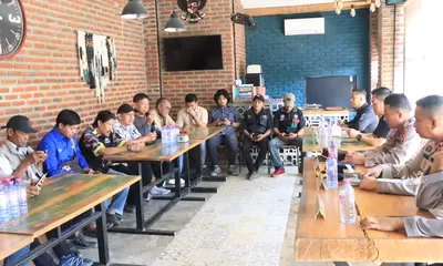 Polres Majene Gaet Jurnalis Tangkal Hoaks dan Amankan Wilayah