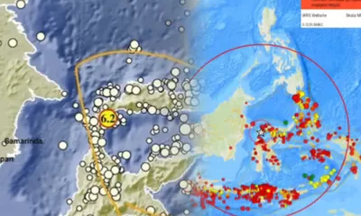Getaran Gempa Mag 6.2 Parigi Moutong, Terasa Hingga Kalimantan