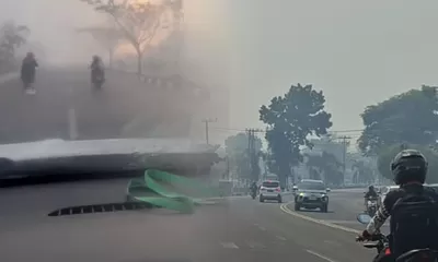Kabut Asap Tebal Selimuti Kalimantan Tengah, Warga Waspadai Bencana Karhutla 2015 Silam