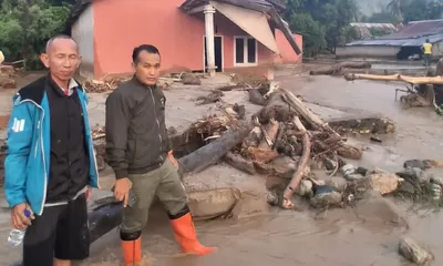 Avolua Parigi Moutong Diterjang Banjir Bandang, 12 Rumah Rusak dan Jalur Utama Macet