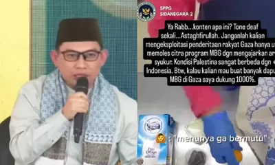 Soroti Konten Bandingkan MBG dengan Kondisi Anak-anak Palestina, Ustaz Hilmi: Jangan Memantik Konflik Horizontal 