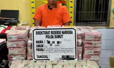 Polda Sumut Gagalkan Penyelundupan 50 Kg Sabu dan 20 Ribu Butir Ekstasi di Perairan Asahan