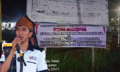 Spanduk Desak Jaksa Agung Menggema, Pangeran Siregar Minta Dugaan Kutipan Liar di Madina Diusut Tuntas