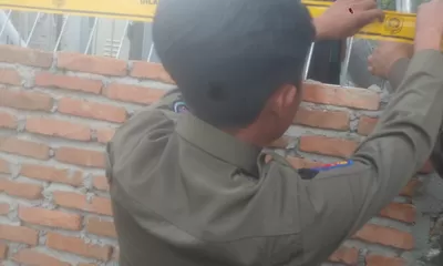 Pemkab Deliserdang bertindak,Tower Ilegal di Eks PTPN Sampali Disegel, Pemilik Terancam Pembongkaran.