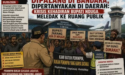 Dipalang Warga Sendiri, Minim Kehadiran Kepala Daerah, Legitimasi kekuasaan di pertanyakan
