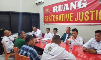 Terima Audiensi LBH Setara Keadilan Sat Reskrim polres Tanjung Balai.
