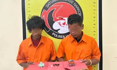 Sat Narkoba Humbahas Ungkap Kasus Sabu, Dua Tersangka Ditangkap