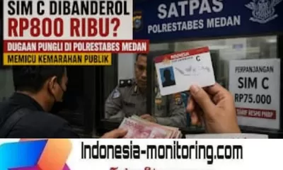Pengurusan SIM C Rp800 Ribu Jadi Sorotan