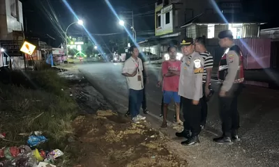 Polres Tapanuli Tengah Amankan Dua Terduga Pelaku Galian Kabel Optik PT Telkom