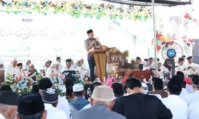 Tasawuf Ditekankan Jadi Penuntun di Era Modern, Ribuan Jamaah Hadiri Harlah JATMAN ke-XXII di OKU Timur