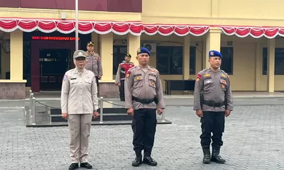 Pimpin Apel Pagi, Wakapolres Tanjung Balai Ajak Personel Tebar Kebaikan dan Jauhi Kebencian